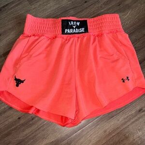 Women's Coral Shorts bin6 # 9924 under armour iron paradise